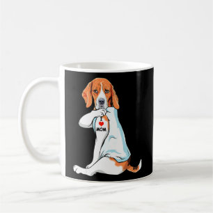 I Love Mum Tattoo Treeing Walker Coonhound Mum Dog Coffee Mug