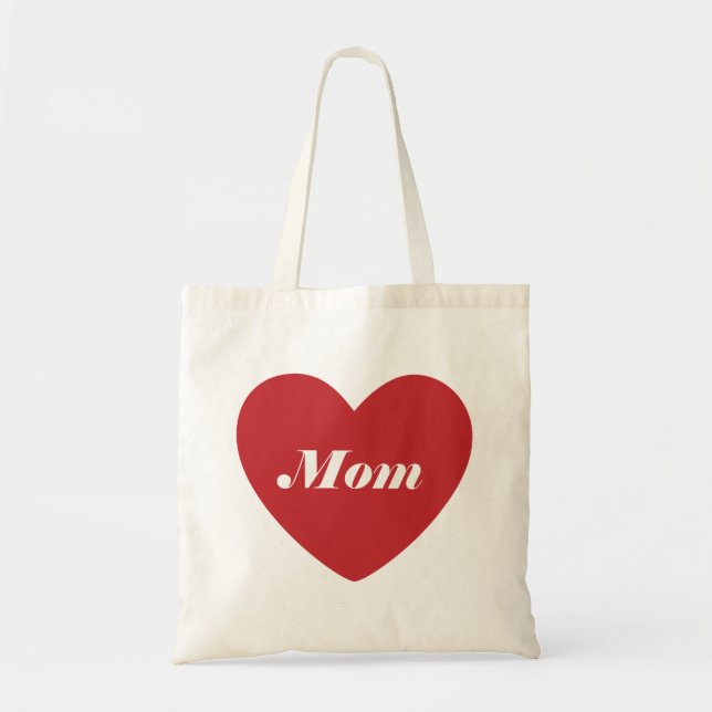 I Love Mum Tote Bag (Front)