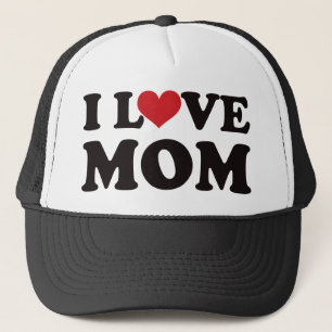 I Love Mum Trucker Hat