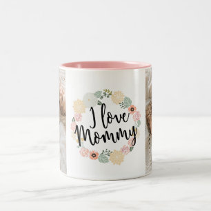 I Love Mummy Custom Photo Mug