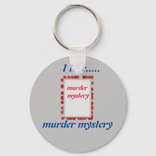 I love murder mystery! wear your book fun   key ring