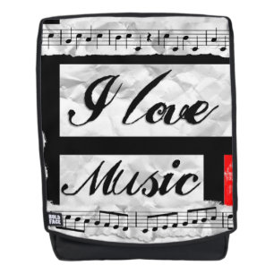 I Love Music Backpack