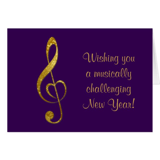 I love music - card (Front Horizontal)