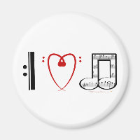 I Love Music (I heart notes)