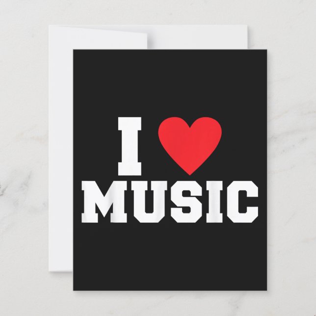 I love Music Lover (Front)