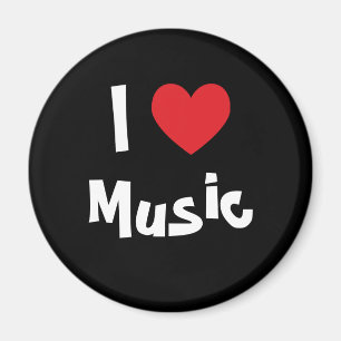 I Love Music Magnet