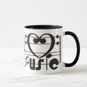 I LOVE MUSIC MUG