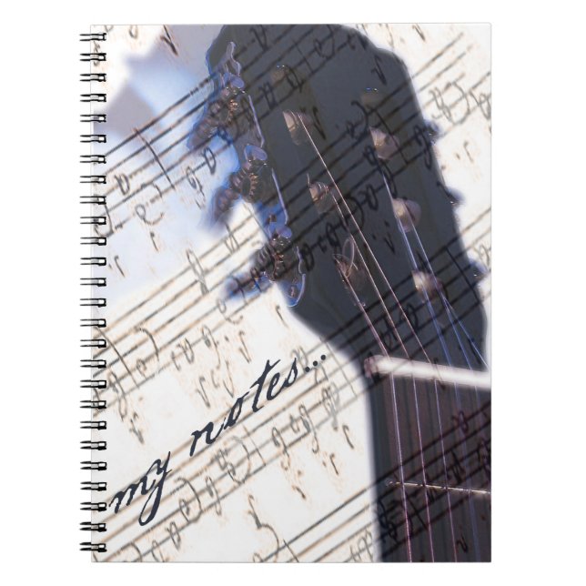 I Love Music - Notebook (Front)