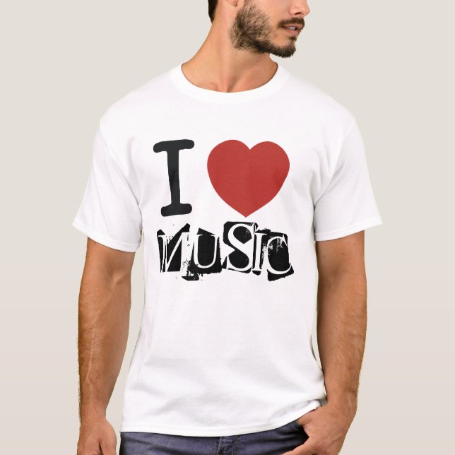 I love music T-Shirt (Front)