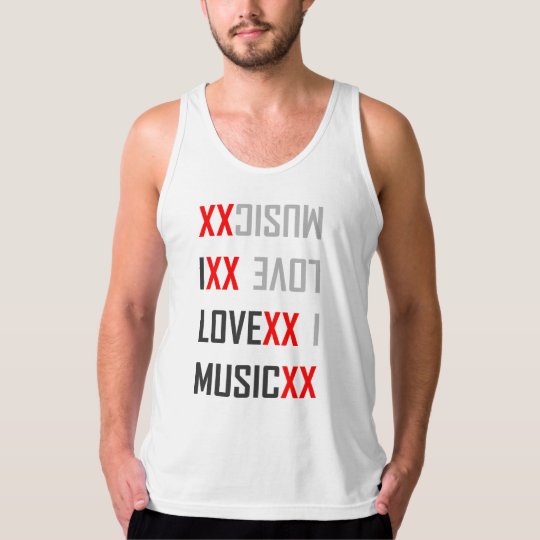 I love music tank top