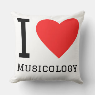 I love musicology cushion