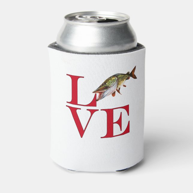 I Love Muskie Can Cooler (Can Back)