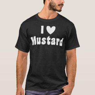 I love mustard bottle summer barbeque funny hallow T-Shirt
