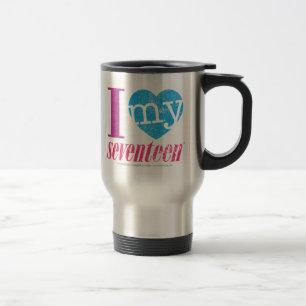 I Love My 17 Aqua Travel Mug