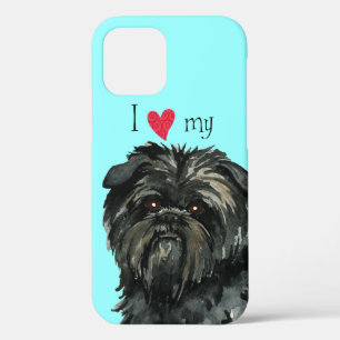I Love my Affenpinscher iPhone 12 Case