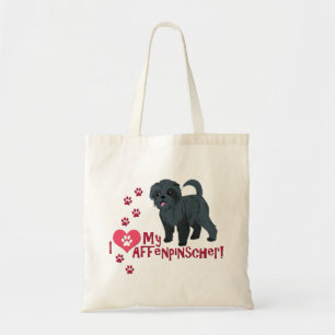I Love My Affenpinscher! Tote Bag