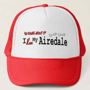 I Love My Airedale Terrier Trucker Hat