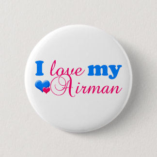 I love my Airman Button