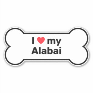 I Love My Alabai Dog Breeds Short Name Dog Bone