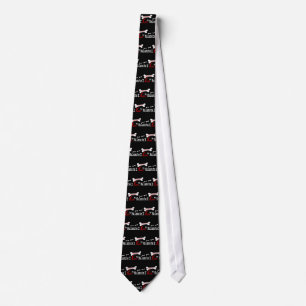 I Love My Alaskan Malamute Tie