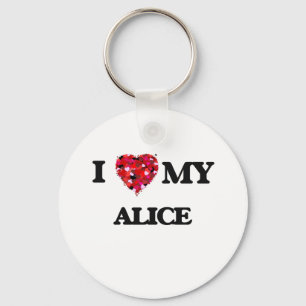 I love my Alice Key Ring