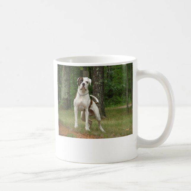 I LOVE MY AMERICAN BULLDOG COFFEE MUG (Right)