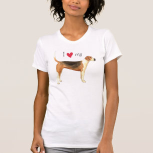 I Love my American Foxhound T-Shirt
