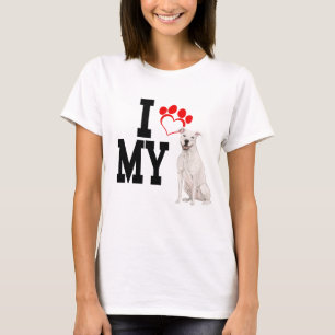 I Love My American Staffordshire Terrier T-Shirt