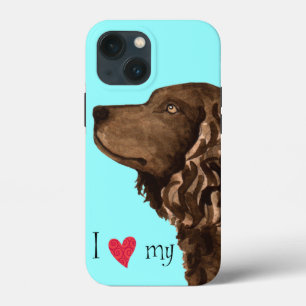 I Love my American Water Spaniel iPhone 13 Mini Case