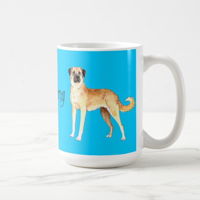 I Love my Anatolian Shepherd Coffee Mug (Right)