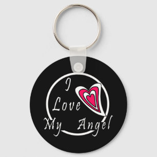 I love my Angel Key Ring