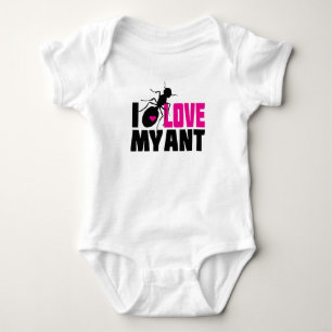 I love my ant (aunt) - funny baby creeper