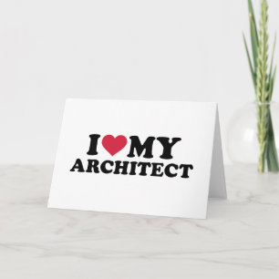 I love my architect card
