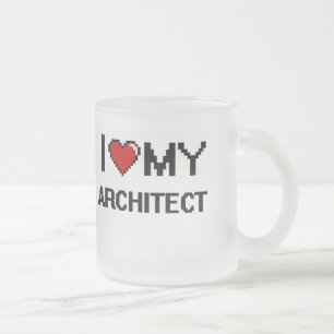 I love my Architect Frosted Glass Coffee Mug
