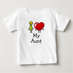 i love my aunt baby T-Shirt
