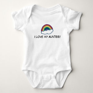 I love my Aunties Baby Bodysuit