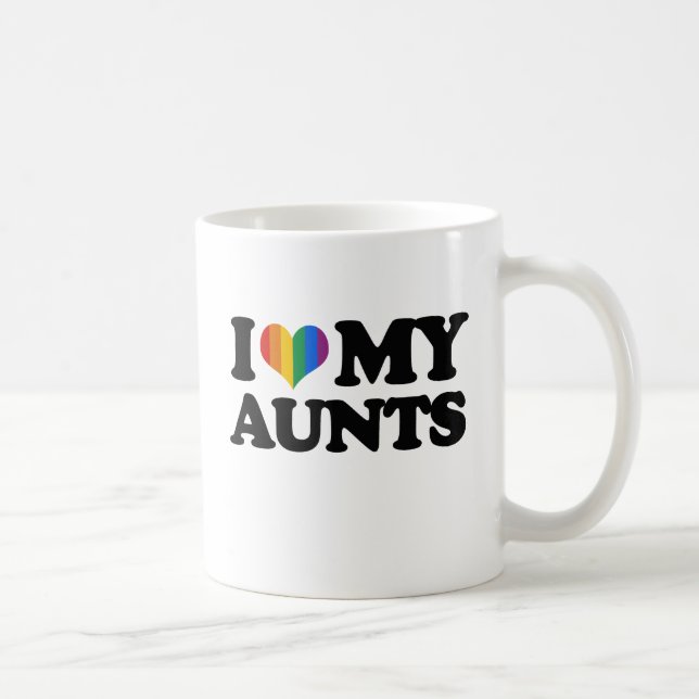 I Love My Aunts Coffee Mug (Right)