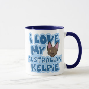 I Love My Australian Kelpie Mug