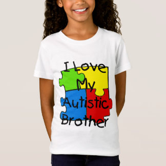 I Love My Autistic Brother T-Shirt