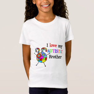 I Love My Autistic Brother T-Shirt