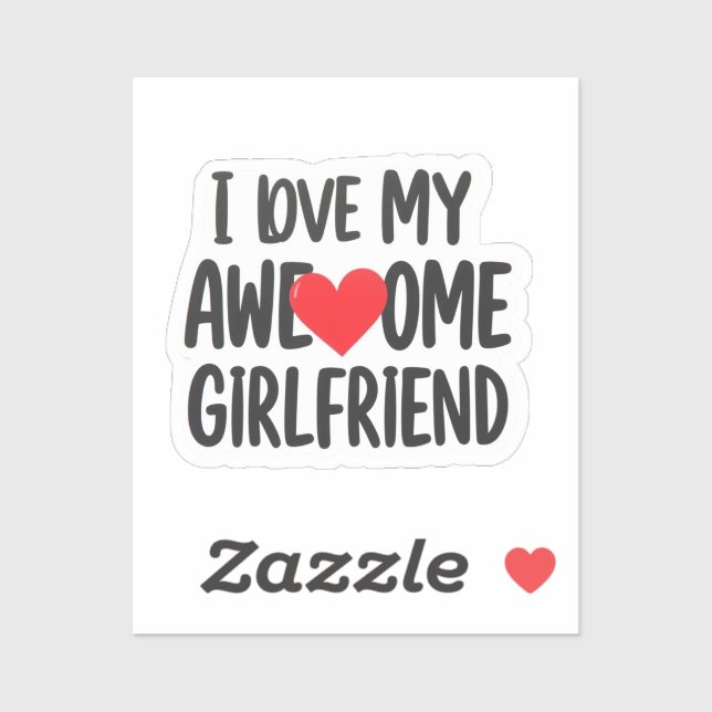 I love my awesome girlfriend (Sheet)
