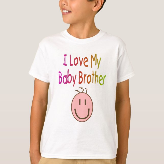 I love my Baby Brother--Child's T-Shirt and Gifts (Front)