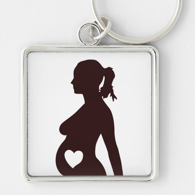 I LOVE MY BABY KEY RING (Front)