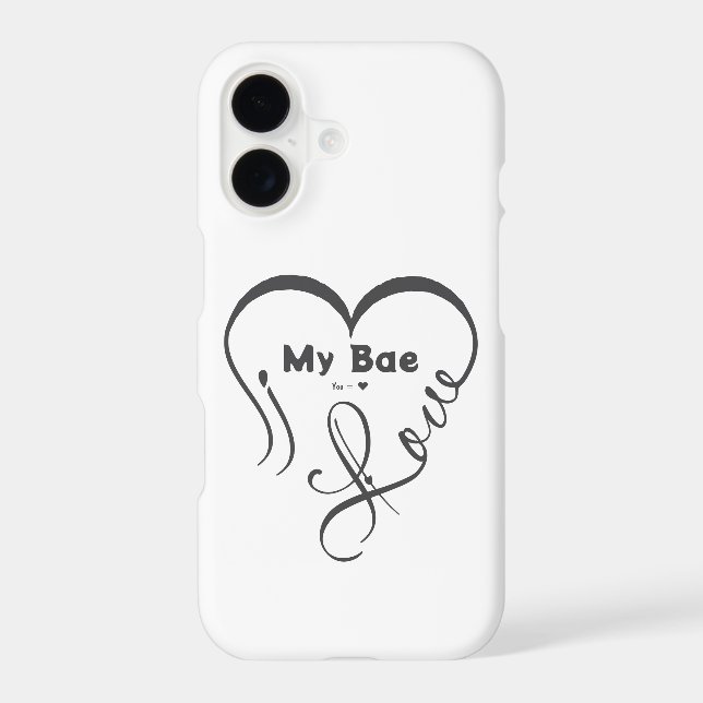 I Love My Bae • You = ♥ (Back)