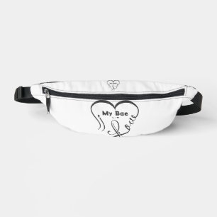 I Love My Bae • You = ♥ Bum Bags