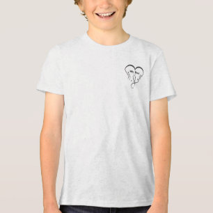I Love My Bae • You = ♥ Tri-Blend Shirt