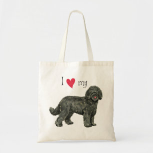 I Love my Barbet Tote Bag