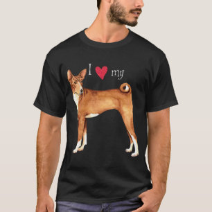 I Love my Basenji T-Shirt