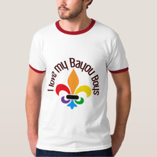 I Love My Bayou Boys Logo T-Shirt