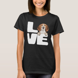 I Love My Beagle Dog T-Shirt